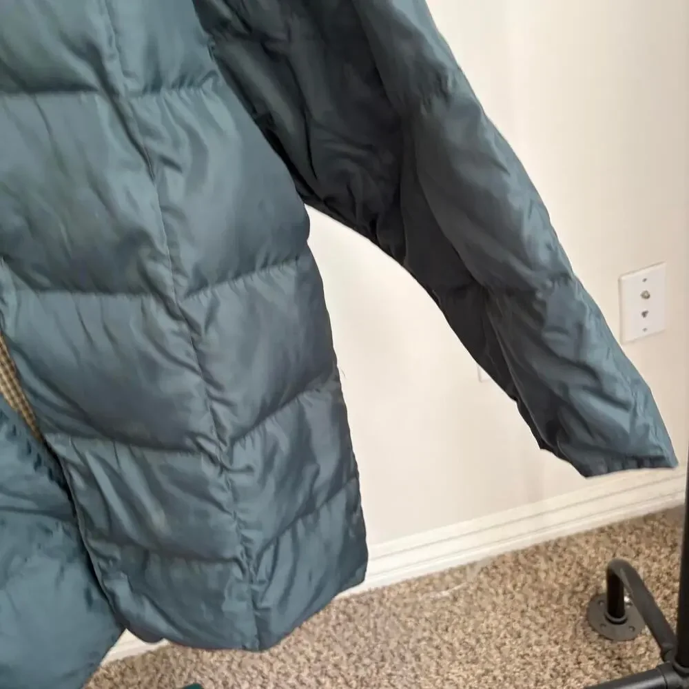 Vintage 80s Eddier Bauer Goose Down Quilted Puffer USA Mens S Liner Jacket